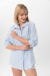 Kadın Oversize Poplik Gömlek 240247 -