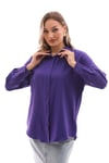 Kadın Oversize Poplik Gömlek 245064 -