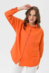 Kadın Oversize Poplik Gömlek