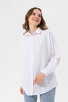 Kadın Oversize Poplik Gömlek