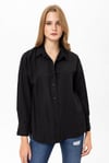 Kadın Oversize Poplin Gömlek