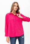 Kadın Oversize Poplin Gömlek
