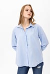 Kadın Oversize Poplin Gömlek