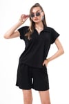 Kadın Polo Yaka Şortlu Takım 250086 -