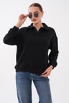 Kadın Polo Yaka Sweatshirt 265180 -