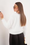 Kadın Sakallı Triko Örme Hırka 255131 -