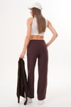 Kadın Selanik Örme Bol Paça Pantolon 255053 -