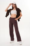 Kadın Selanik Örme Bol Paça Pantolon 255053 -