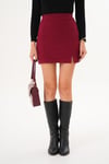 Kadın Selanik Örme Mini Etek 255055 -