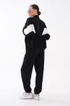 Kadın Şerit Detaylı Fermuar Kapamalı Eşofman Takım 265175 -