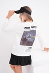 Kadın Sırt Baskı Detaylı Bisiklet Yaka İki İplik Sweatshirt 245277 -