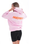 Kadın Sırt Baskı Detaylı Kapüşonlu Üç İplik Sweatshirt 245126 -