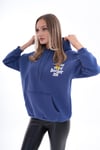 Kadın Sırt Baskı Detaylı Kapüşonlu Üç İplik Sweatshirt 245127 -