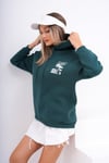 Kadın Sırt Baskı Detaylı Kapüşonlu Üç İplik Sweatshirt 245128 -