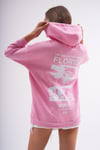 Kadın Sırt Baskı Detaylı Kapüşonlu Üç İplik Sweatshirt 245128 -