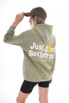Kadın Sırt Baskı Detaylı Kapüşonlu Üç İplik Sweatshirt 245127 -
