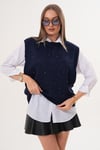 Kadın Taş İşleme Detaylı Triko Örme Süveter 255167 -
