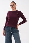 Kadın Tavşan Nakışlı İki İplik Sweatshirt 265070 -