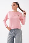 Kadın Tavşan Nakışlı İki İplik Sweatshirt 265070 -