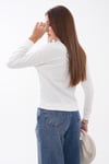Kadın Tavşan Nakışlı İki İplik Sweatshirt 265070 -