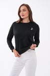 Kadın Tavşan Nakışlı İki İplik Sweatshirt 265070 -