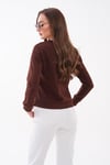 Kadın Tavşan Nakışlı İki İplik Sweatshirt 265070 -