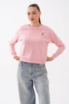 Kadın Tavşan Nakışlı İki İplik Sweatshirt 265070 -