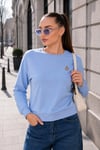 Kadın Tavşan Nakışlı İki İplik Sweatshirt 265070 -