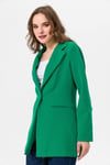 Kadın Tek Düğme Çift Cepli Blazer Ceket