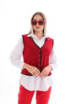 Kadın Triko Örme Çoban Yelek 245165 -