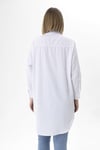 Kadın Uzun Oversize Poplin Tunik Gömlek