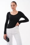 Kadın V Yaka Modal Badi 265087 -