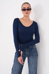 Kadın V Yaka Modal Badi 265087 -