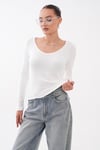 Kadın V Yaka Modal Badi 265087 -