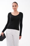 Kadın V Yaka Modal Badi 265087 -