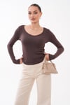 Kadın V Yaka Modal Badi 265087 -