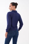 Kadın Yakalı Modal Sweatshirt 265187 -