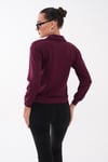 Kadın Yakalı Modal Sweatshirt 265187 -