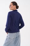 Kadın Yakası Fermuar Detaylı Modal Sweatshirt 265166 -