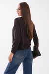 Kadın Yakası Fermuar Detaylı Modal Sweatshirt 265166 -