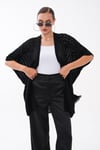 Kadın Yarasa Kol Triko Örme Hırka 260481 - 265210
