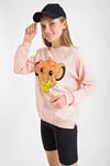 Simba Baskı Bisiklet Yaka Sweatshirt