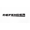 Defender Arka Yazı 3d Kabartma Siyah Renk