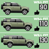 Defender Spoiler Parlak Siyah Renk LR131685