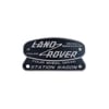 Land Rover Defender Arka Logo Metal