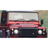 Land Rover Defender Ön Kaput Yazısı Gri Renk ( Defender )