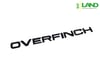 Land Rover Defender Ön Yazı Overfinch Yazı