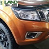 NİSSAN NAVARA ÖN FAR ÇERÇEVESİ SAĞ SOL SET SİYAH 2015 VE SONRASI