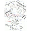 Range Rover Vogue Arka Tampon Alt Kaplama LR104002