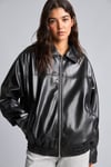 DEFACTO Outer Wear PU Mont H1870AX